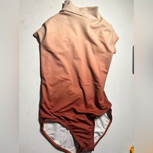 Pink ombré beautiful leotard